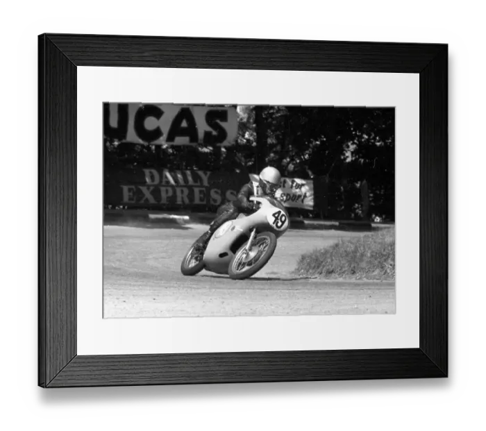 Framed Print : Stanislav Malina (CZ) 1964 Junior TT Framed Print : Stanislav Malina (CZ) 1964 Junior TT