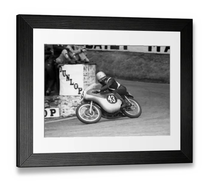 Framed Print : Ricardo Quintanilla (Bultaco) 1961 Ultra Lightweight TT Framed Print : Ricardo Quintanilla (Bultaco) 1961 Ultra Lightweight TT