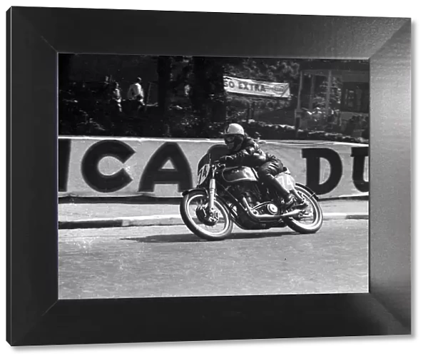 Ernie Ring (AJS) 1953 Junior TT