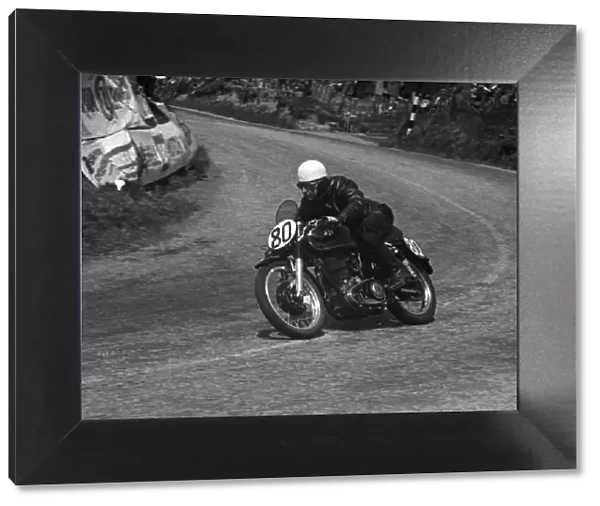 Bob MacDonald (AJS) 1953 Senior TT