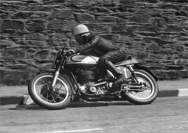 Bill Aislabie (Norton) 1955 Senior TT