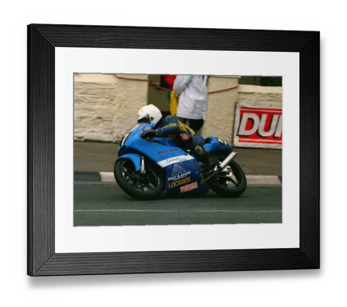 Framed Print : Michael Wilcox (Honda) 1999 Ultra Lightweight TT Framed Print : Michael Wilcox (Honda) 1999 Ultra Lightweight TT