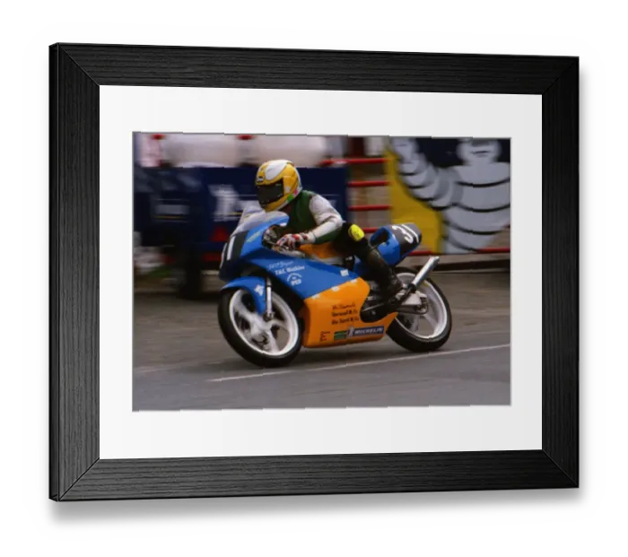 Framed Print : James Crumpton (JCB Honda) 1999 Ultra Lightweight TT Framed Print : James Crumpton (JCB Honda) 1999 Ultra Lightweight TT