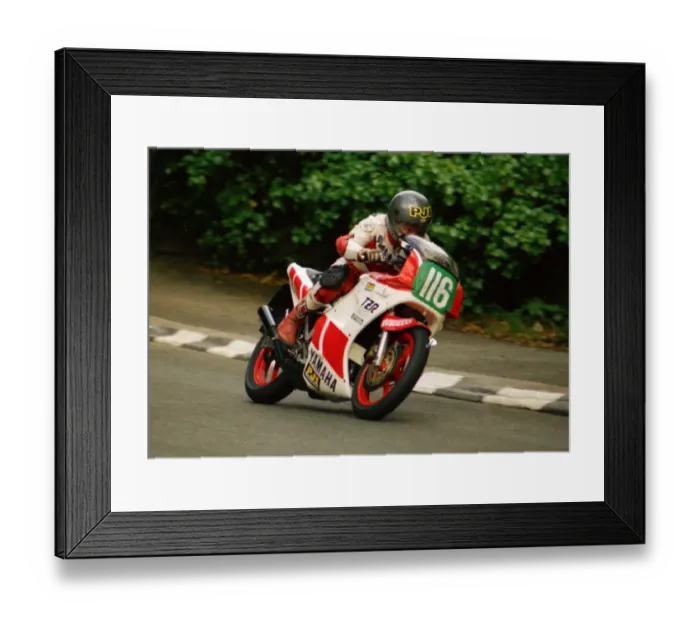 Framed Print : Dave Grigson (Yamaha) 1988 Production D TT Framed Print : Dave Grigson (Yamaha) 1988 Production D TT