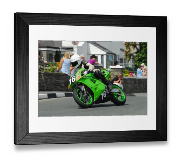Framed Print : Tony Limer (Kawasaki) 2014 Southern 100 Framed Print : Tony Limer (Kawasaki) 2014 Southern 100