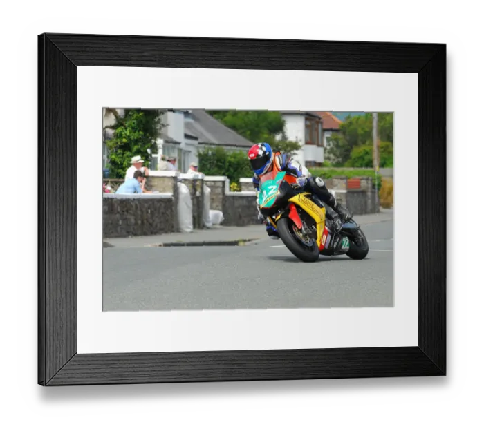 Framed Print : Michael Russell (Kawasaki) 2014 Southern 100 Framed Print : Michael Russell (Kawasaki) 2014 Southern 100