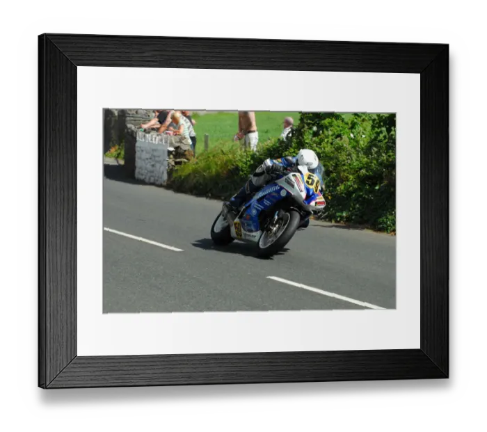 Framed Print : Colin Stephenson (Yamaha) 2014 Southern 100 Framed Print : Colin Stephenson (Yamaha) 2014 Southern 100