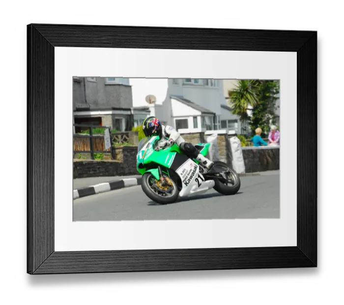 Framed Print : David Bell (Kawasaki) 2012 Southern 100 Framed Print : David Bell (Kawasaki) 2012 Southern 100