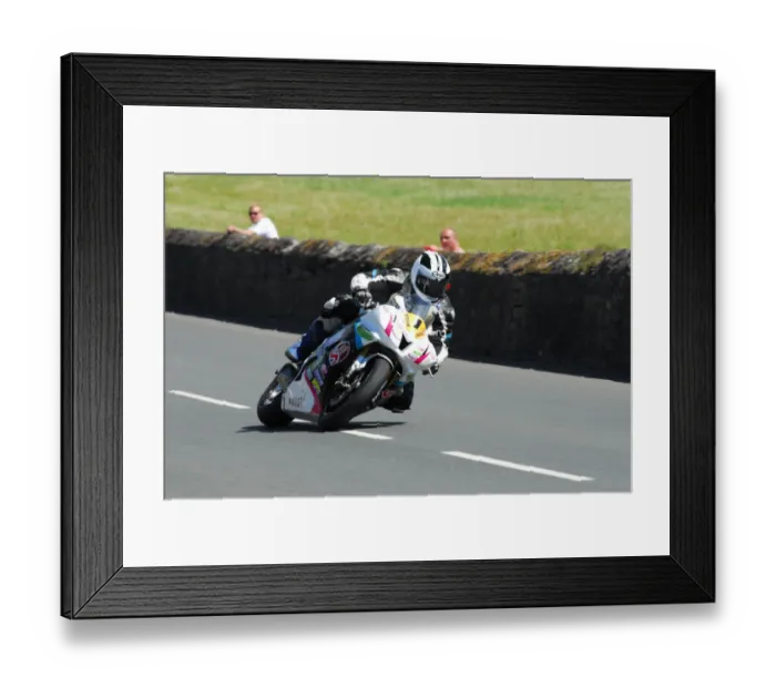 Framed Print : Michael Dunlop (Yamaha) 2012 Southern 100 Framed Print : Michael Dunlop (Yamaha) 2012 Southern 100