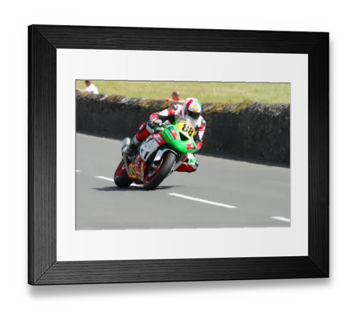 Framed Print : Nuno Caetano (Kawasaki) 2012 Southern 100 Framed Print : Nuno Caetano (Kawasaki) 2012 Southern 100