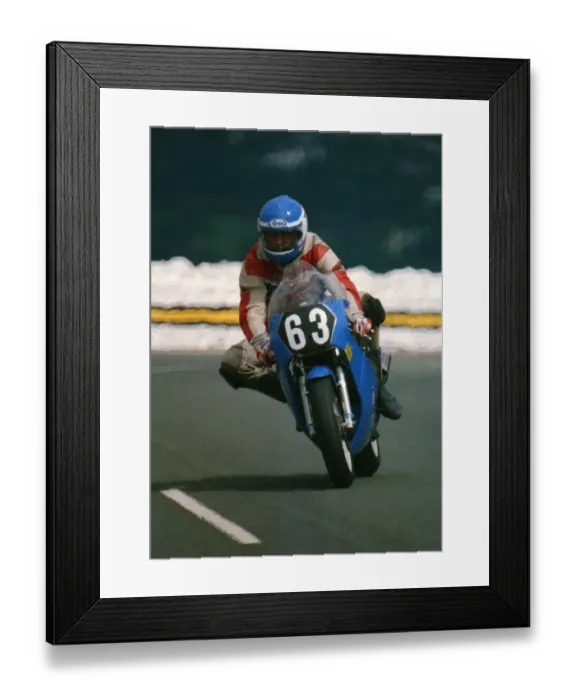 Framed Print : Mick Jeffreys (Spondon Rotax) 1999 Singles TT Framed Print : Mick Jeffreys (Spondon Rotax) 1999 Singles TT
