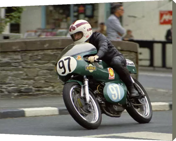 Bob Pails (Drixton Aermacchi) 1972 Junior Manx Grand Prix