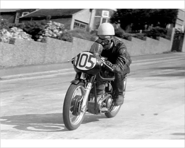 Roy Mayhew (AJS) 1960 Junior Manx Grand Prix