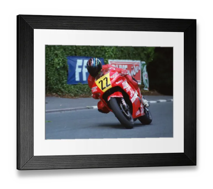 Framed Print : Ashley Law (Honda) 1994 Supersport 600 TT Framed Print : Ashley Law (Honda) 1994 Supersport 600 TT