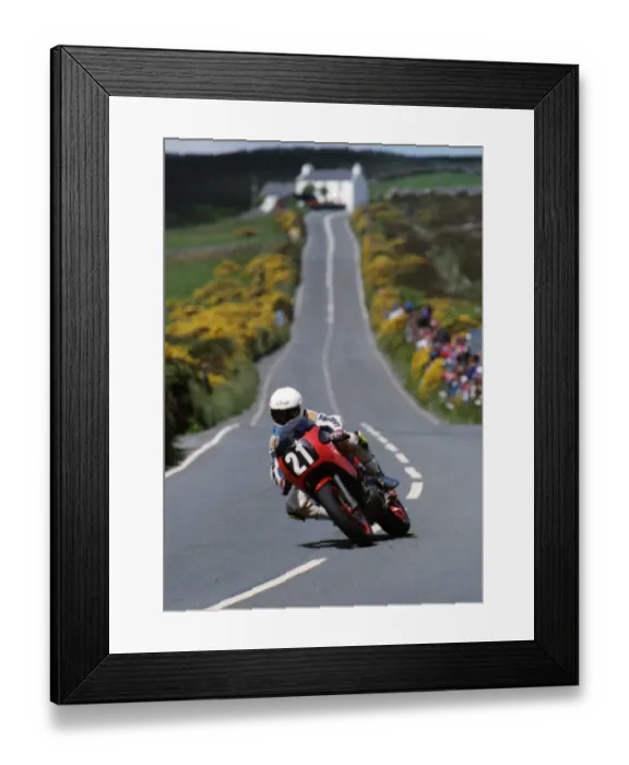 Framed Print : Gavin Lee (Gilera) 1994 Singles TT Framed Print : Gavin Lee (Gilera) 1994 Singles TT