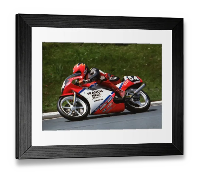 Framed Print : Denis McCullough (Honda) 1994 Ultra Lightweight TT Framed Print : Denis McCullough (Honda) 1994 Ultra Lightweight TT