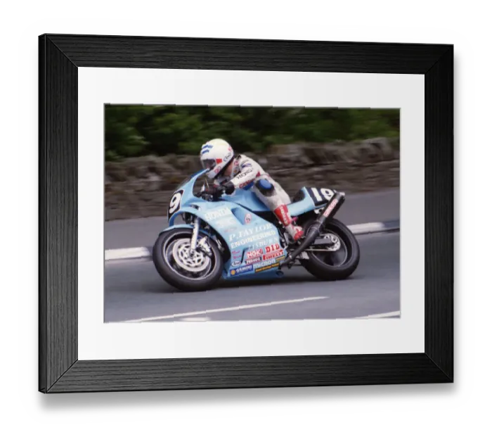 Framed Print : Derek Young (Taylor Honda) 1994 Singles TT Framed Print : Derek Young (Taylor Honda) 1994 Singles TT
