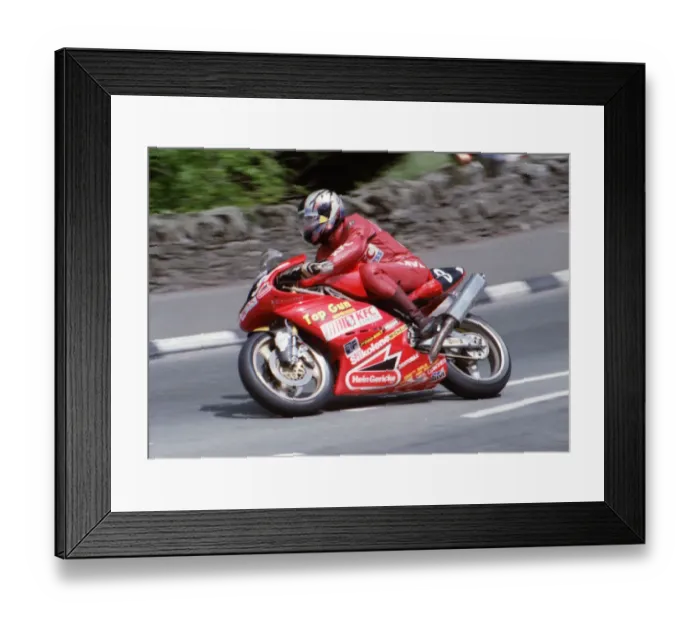Framed Print : Bill Swallow (Ducati) 1994 Singles TT Framed Print : Bill Swallow (Ducati) 1994 Singles TT