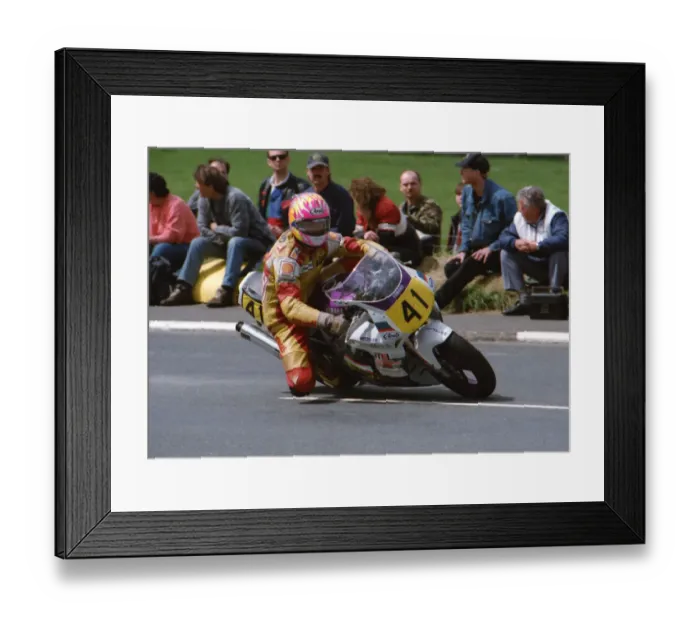 Framed Print : Andrew Stroud (Yamaha) 1994 Supersport 600 TT Framed Print : Andrew Stroud (Yamaha) 1994 Supersport 600 TT