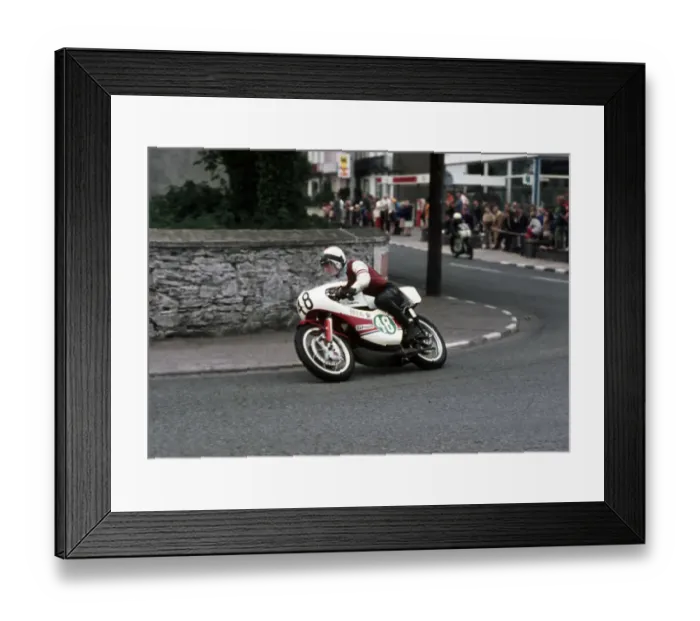 Framed Print : Paddy Reid (Yamaha) 1973 Lightweight Manx Grand Prix Framed Print : Paddy Reid (Yamaha) 1973 Lightweight Manx Grand Prix