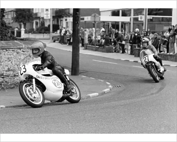 Geoff Morgan and Paul Griffiths (Yamaha) 1973 Lightweight Manx Grand Prix