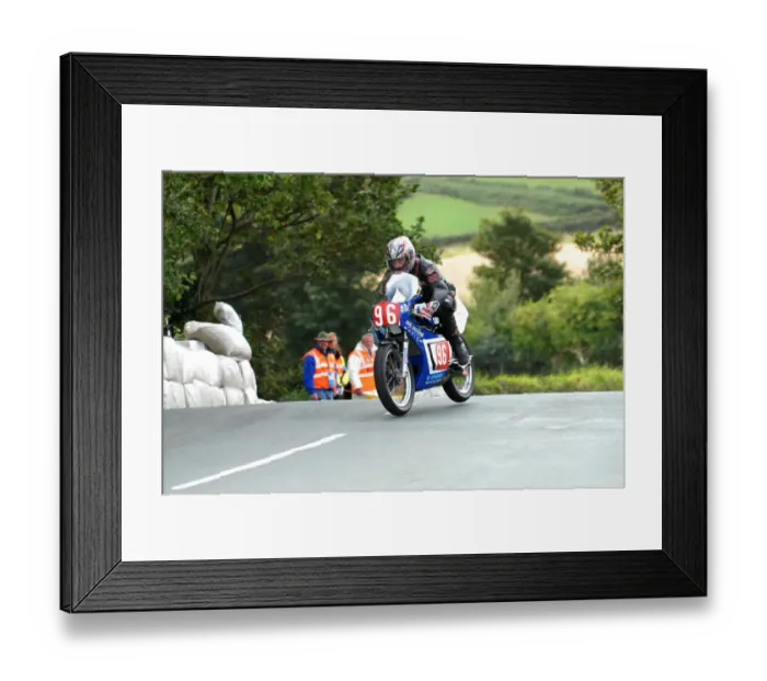 Framed Print : Tom Jackson (Yamaha) 2009 Post Classic Manx Grand Prix Framed Print : Tom Jackson (Yamaha) 2009 Post Classic Manx Grand Prix