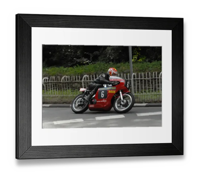 Framed Print : Allan Brew (Seeley) 2009 Classic TT Framed Print : Allan Brew (Seeley) 2009 Classic TT