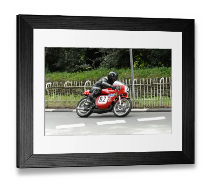 Framed Print : Paul Johnson (Suzuki) 2009 Classic TT Framed Print : Paul Johnson (Suzuki) 2009 Classic TT