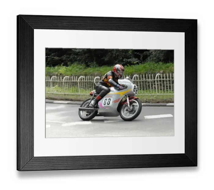Framed Print : Tony Mason (Honda) 2009 Classic TT Framed Print : Tony Mason (Honda) 2009 Classic TT