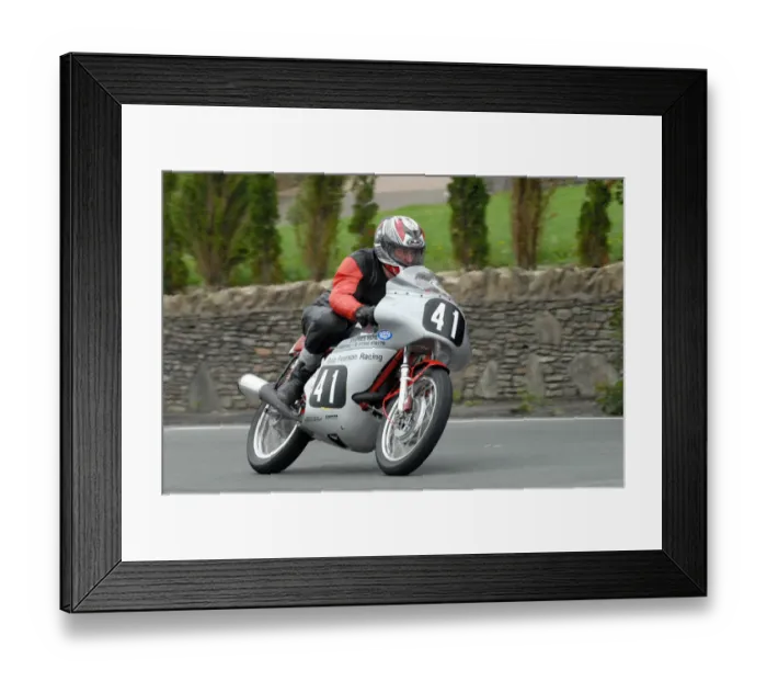 Framed Print : Arthur Browning (Seeley) 2009 Classic TT Framed Print : Arthur Browning (Seeley) 2009 Classic TT