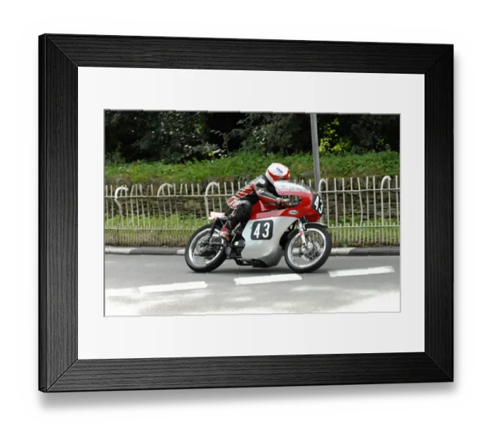 Framed Print : Les Cross (Seeley) 2009 Classic TT Framed Print : Les Cross (Seeley) 2009 Classic TT