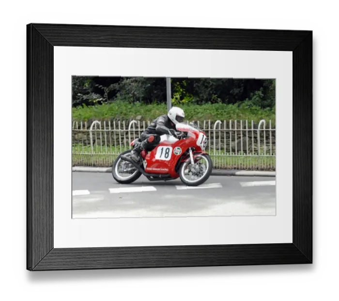 Framed Print : Dave Madsen-Mygdal (Honda) 2009 Classic TT Framed Print : Dave Madsen-Mygdal (Honda) 2009 Classic TT
