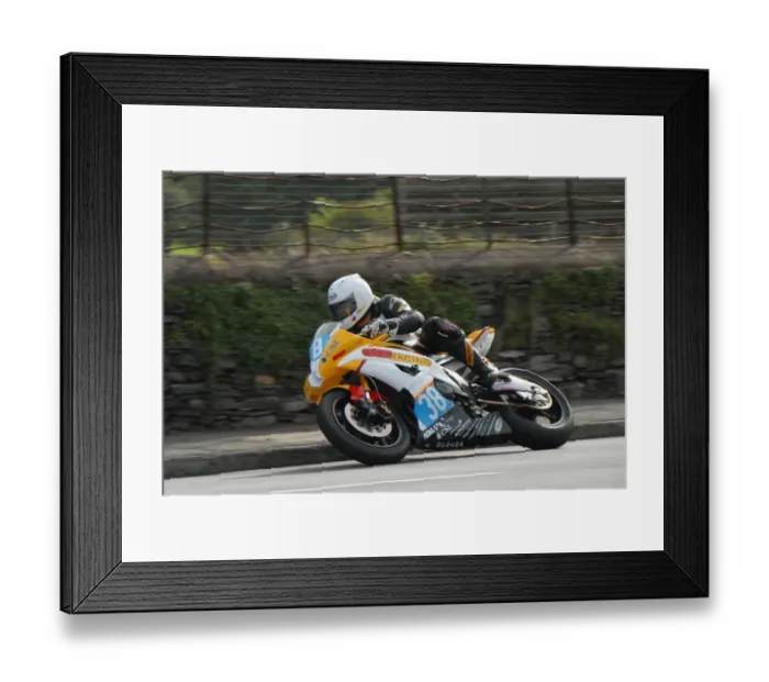 Framed Print : Myles Byrne (Yamaha) 2009 Junior Manx Grand Prix Framed Print : Myles Byrne (Yamaha) 2009 Junior Manx Grand Prix