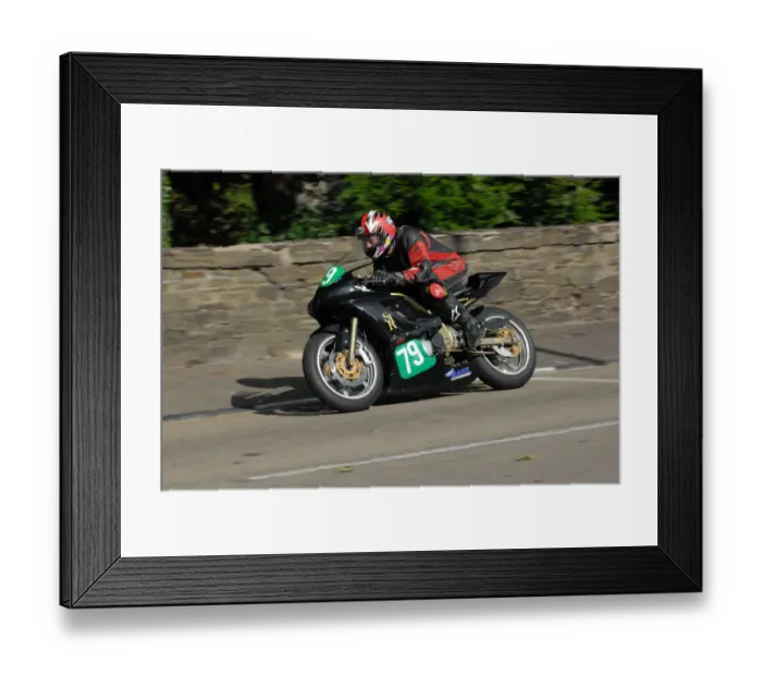 Framed Print : Anthony Redmond (Kawasaki) 2009 Ultra Lightweight Manx Grand Prix Framed Print : Anthony Redmond (Kawasaki) 2009 Ultra Lightweight Manx Grand Prix
