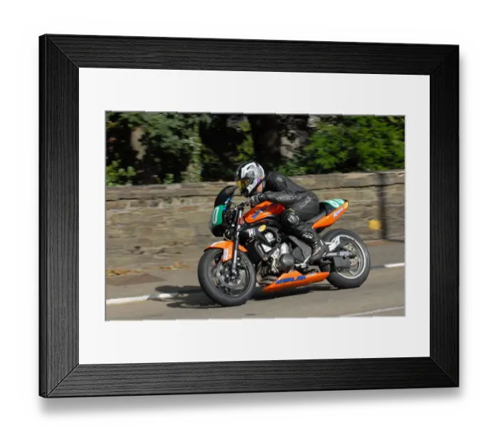 Framed Print : Mike Lawson (Kawasaki) 2009 Ultra Lightweight Manx Grand Prix Framed Print : Mike Lawson (Kawasaki) 2009 Ultra Lightweight Manx Grand Prix