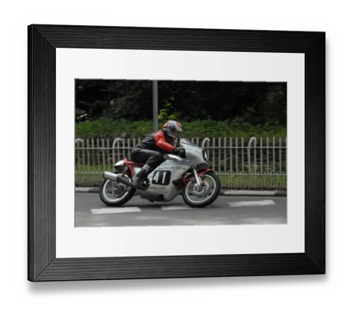 Framed Print : Arthur Browning (Seeley) 2009 Classic TT Framed Print : Arthur Browning (Seeley) 2009 Classic TT
