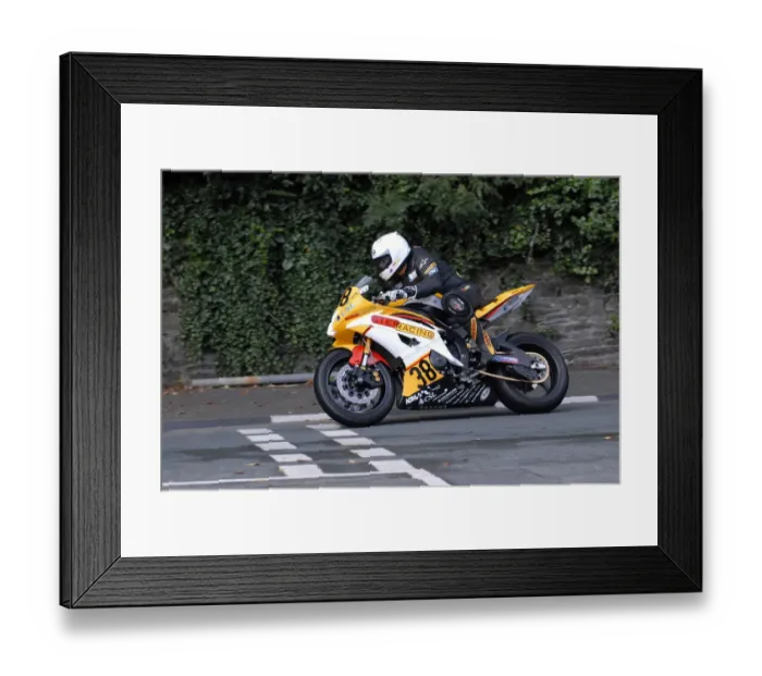 Framed Print : Myles Byrne (Yamaha) 2009 Senior Manx Grand Prix Framed Print : Myles Byrne (Yamaha) 2009 Senior Manx Grand Prix