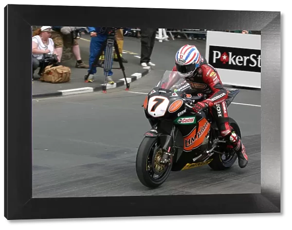 Steve Plater (Honda) 2009 Superbike TT