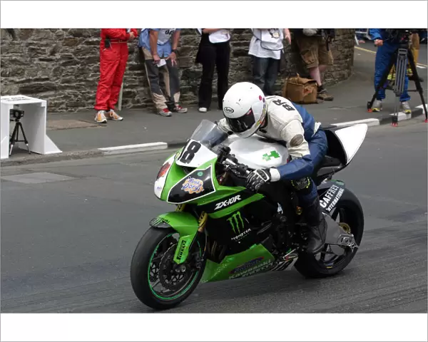 Derek Brien (Kawasaki) 2009 Superbike TT