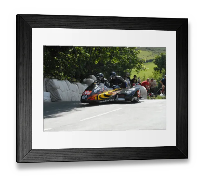 Framed Print : Mike Roscher & Andre Krieg (LCR Suzuki) 2009 Sidecar TT Framed Print : Mike Roscher & Andre Krieg (LCR Suzuki) 2009 Sidecar TT