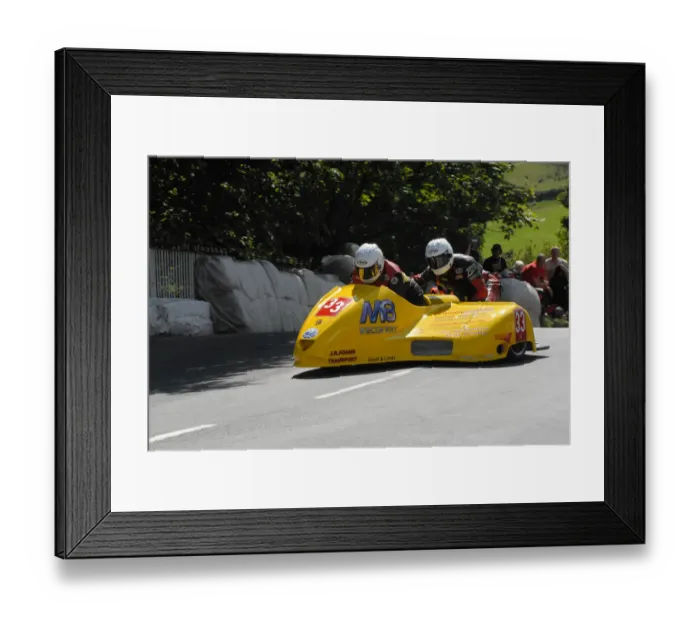 Framed Print : Gordon Shand & Stuart Graham (Shand) 2009 Sidecar TT Framed Print : Gordon Shand & Stuart Graham (Shand) 2009 Sidecar TT