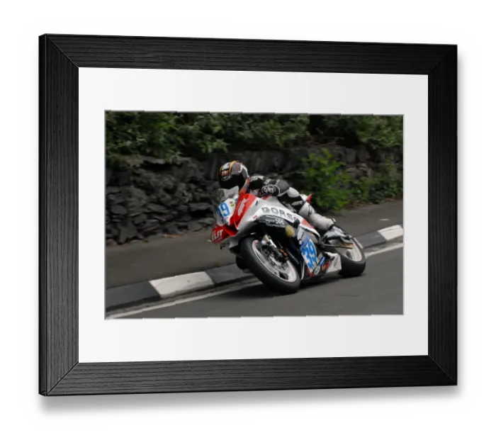Framed Print : Michal Dokoupil (Yamaha) 2009 Supersport TT Framed Print : Michal Dokoupil (Yamaha) 2009 Supersport TT