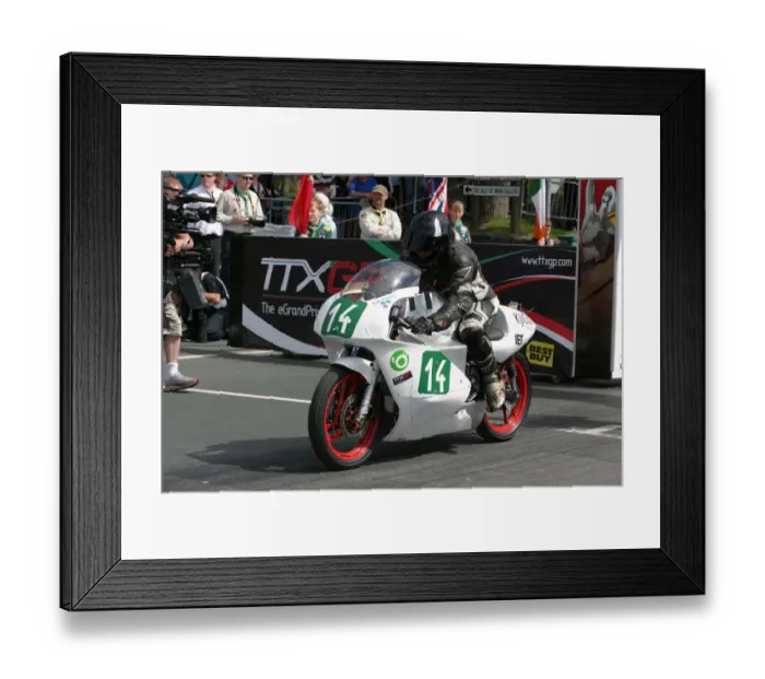 Framed Print : Paul Dobbs (Htblauva) 2009 XGP TT Framed Print : Paul Dobbs (Htblauva) 2009 XGP TT