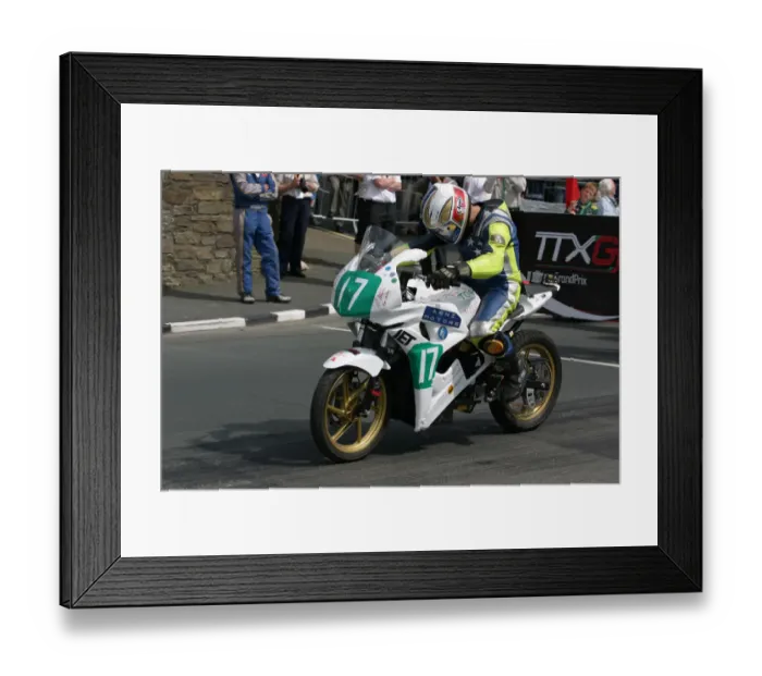 Framed Print : John Crellin (TORK) 2009 XGP TT Framed Print : John Crellin (TORK) 2009 XGP TT