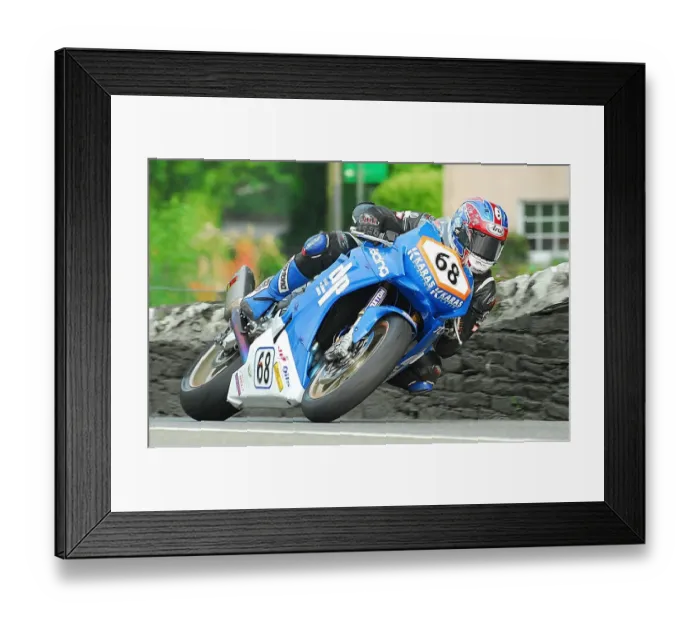 Framed Print : Paul Jordan (Honda) 2018 Superbike TT Framed Print : Paul Jordan (Honda) 2018 Superbike TT