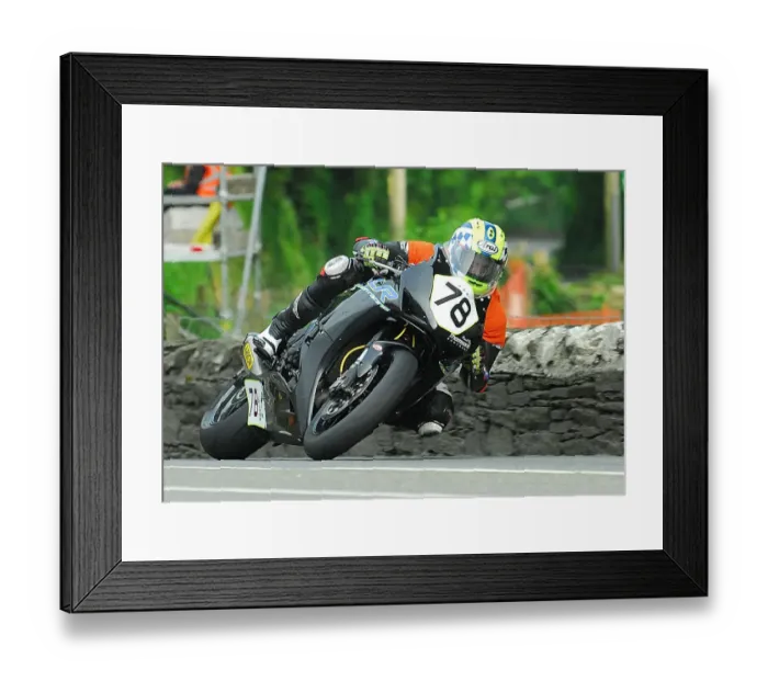 Framed Print : Adam Lyon (Honda) 2018 Superbike TT Framed Print : Adam Lyon (Honda) 2018 Superbike TT