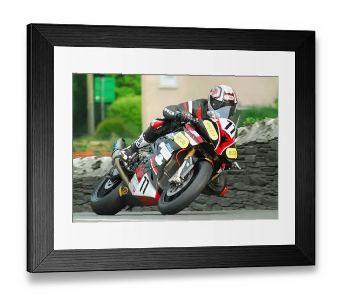 Framed Print : Mike Norbury (BMW) 2018 Superbike TT Framed Print : Mike Norbury (BMW) 2018 Superbike TT