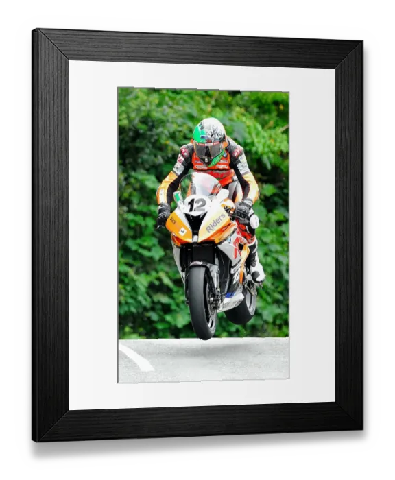 Framed Print : Martin Jessopp (SBK) 2018 Senior TT Framed Print : Martin Jessopp (SBK) 2018 Senior TT