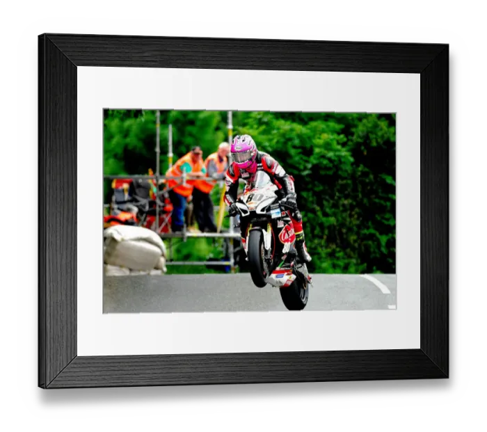 Framed Print : Davey Todd (Suzuki) 2018 SuperbikeTT Framed Print : Davey Todd (Suzuki) 2018 SuperbikeTT