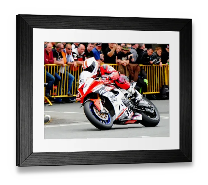 Framed Print : Kamil Holan (BMW) 2018 Superbike TT Framed Print : Kamil Holan (BMW) 2018 Superbike TT